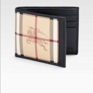 Gently used men’s Burberry wallet